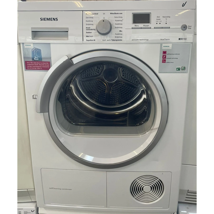 SIEMENS warmtepompdroger WT46W562NL 7kg A - Afbeelding 2