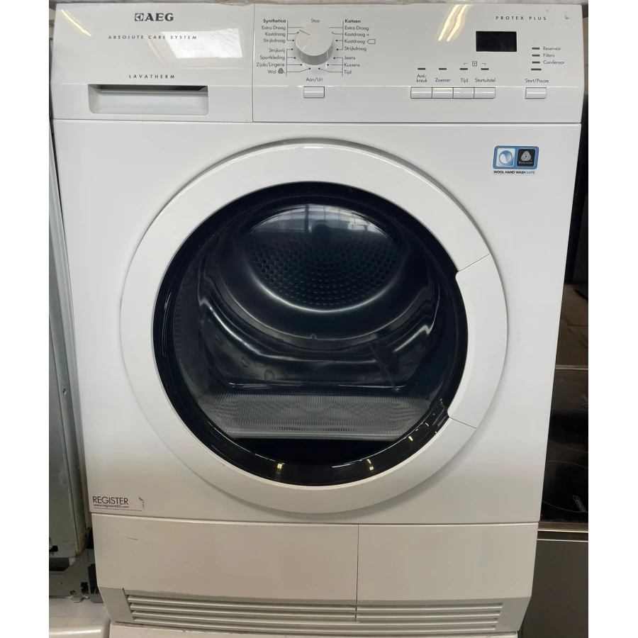 AEG T65771NIH condensdroger (warmtepomp) Vrijstaand Voorbelading 7 kg A++ Wit - Afbeelding 2