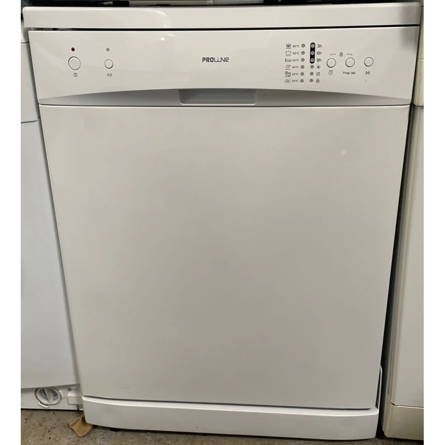 Proline FDP12648W- Vrijstaande vaatwasser - Afbeelding 1
