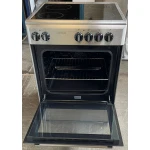 Lektolux LE047CSI-1 Keramisch Vrijstaand fornuis Roestvrijstaal 60CM breed met heteluchtoven - Afbeelding 3