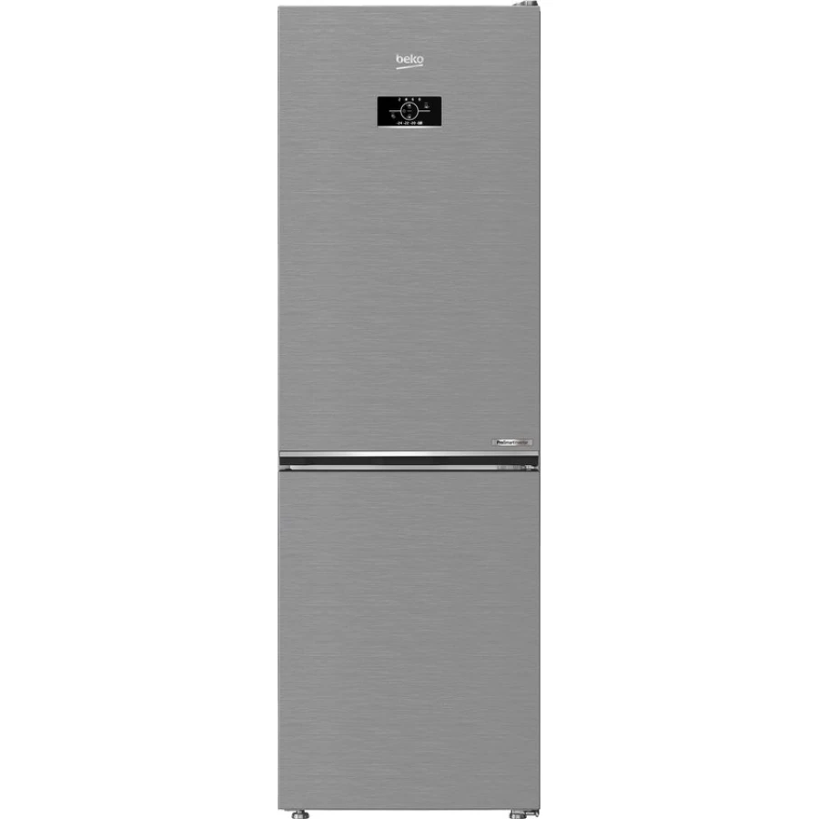 Beko B5RCNE366HXB1 koel-vries combinatie 186 cm hoog-grijs - 5 jaar garantie - Afbeelding 1