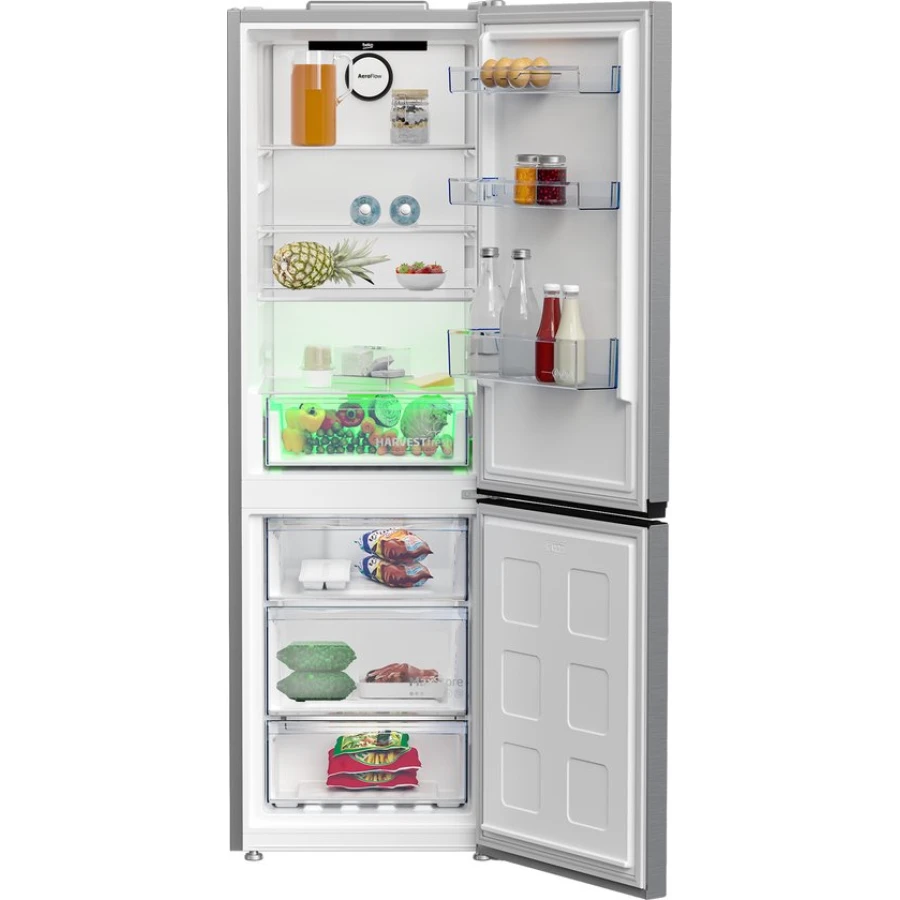 Beko B5RCNE366HXB1 koel-vries combinatie 186 cm hoog-grijs - 5 jaar garantie - Afbeelding 4