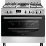 Wiggo WO-E909R - Vrijstaand Gasfornuis - 90cm - 5 pitten