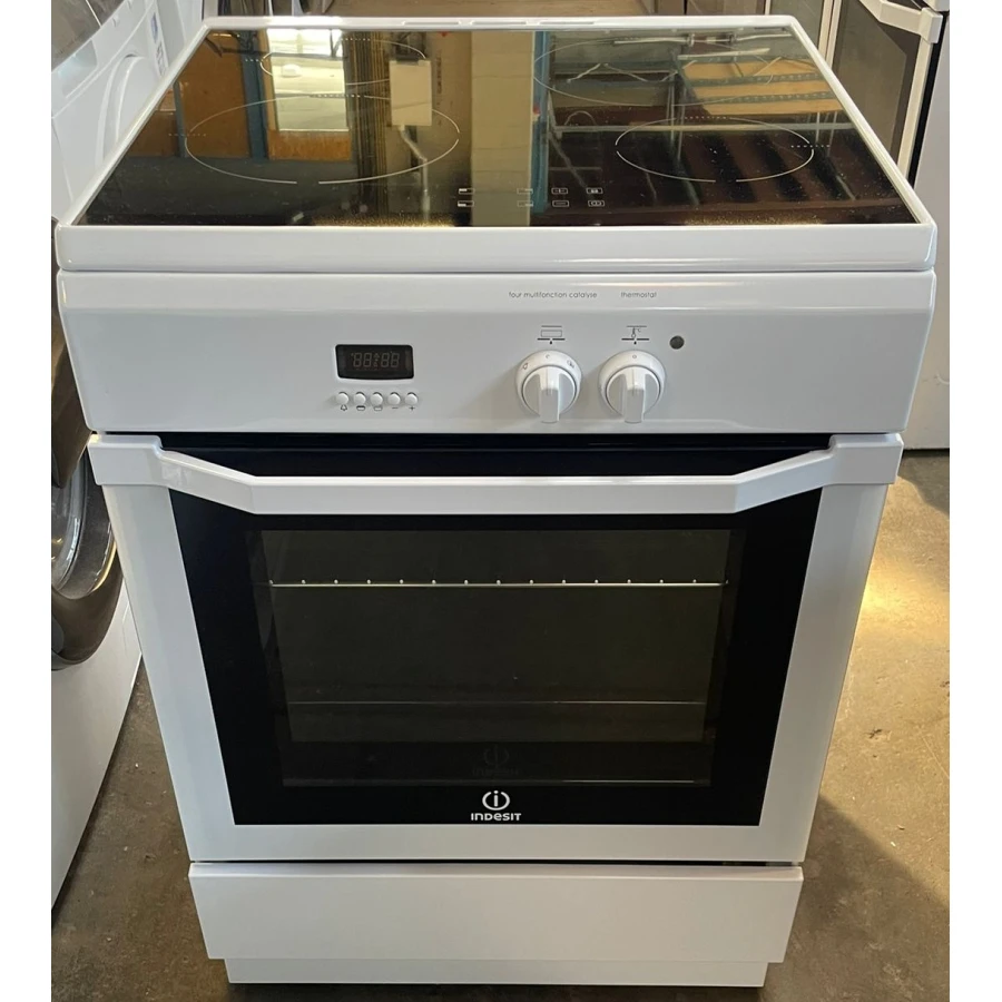 Indesit vrijstaand inductie elektrisch fornuis: 60 cm - I64I 6C6A(W)/FR - Afbeelding 3