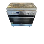 Wiggo WO-E909R - Vrijstaand Gasfornuis - 90cm - 5 pitten - Afbeelding 3