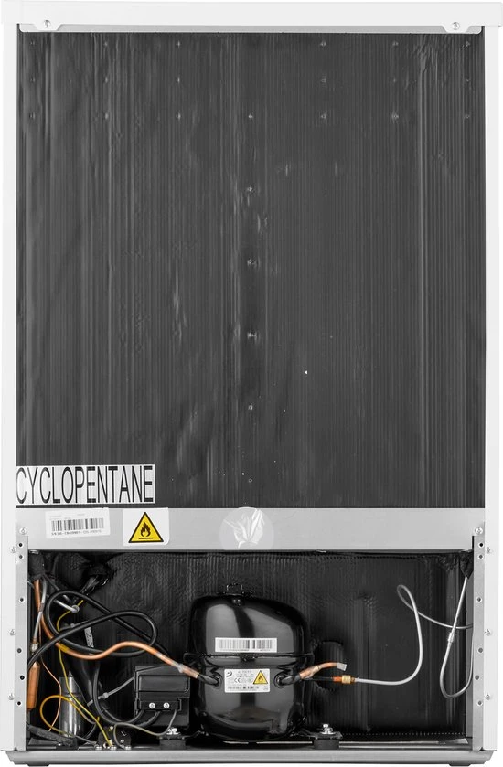 550x839 Inventum VR550 tafelmodel vriezer 88 liter - 55 cm breed - Energielabel D - Diepvries - Compact - Vrijstaand - 3 lades - Wit - Afbeelding 9