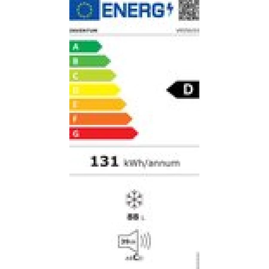 Inventum VR600 tafelmodel vriezer 98 liter - 60 cm breed - Energielabel D - Diepvries - Compact - Vrijstaand - 3 lades/2 plateaus - Wit - Afbeelding 4