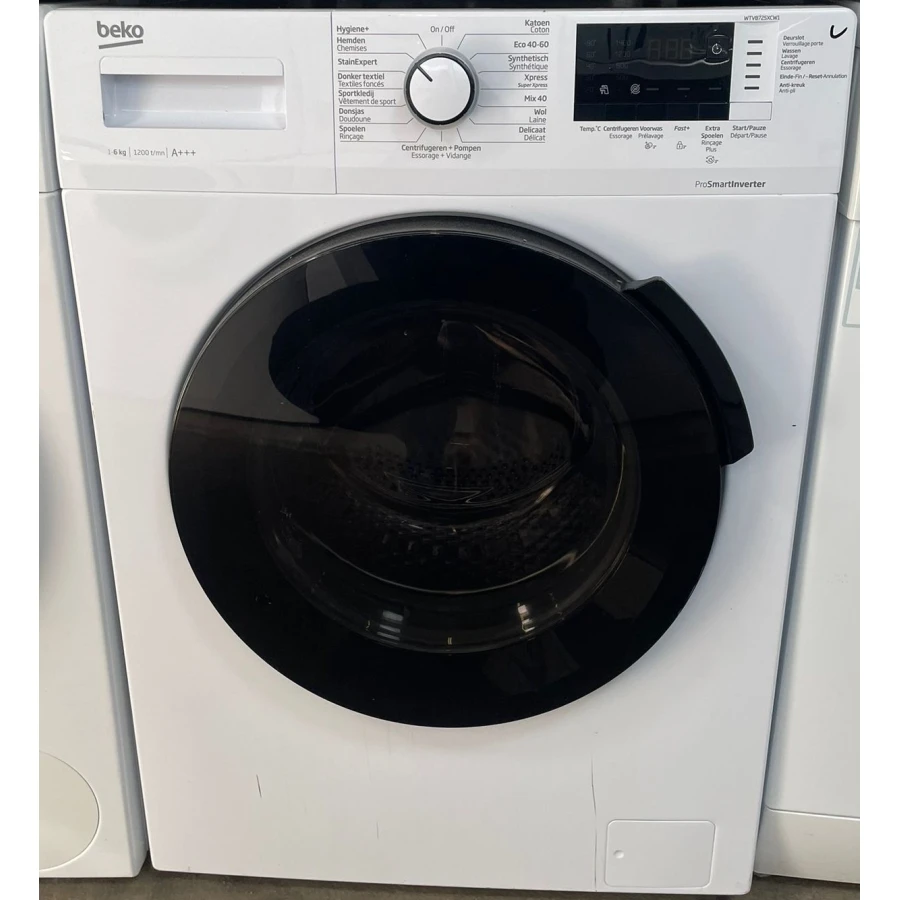 Beko WTV8725XCW1 wasmachine met 7 kg. vulgewicht en 1400 toeren - Afbeelding 2