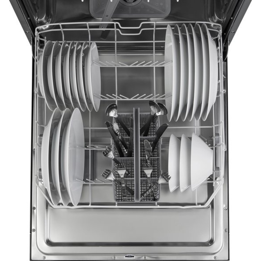 Inventum VVW6008AB - Vaatwasser - Vrijstaand - 12 couverts - 3 programma’s - Bestekmandje - Zwart - Afbeelding 14