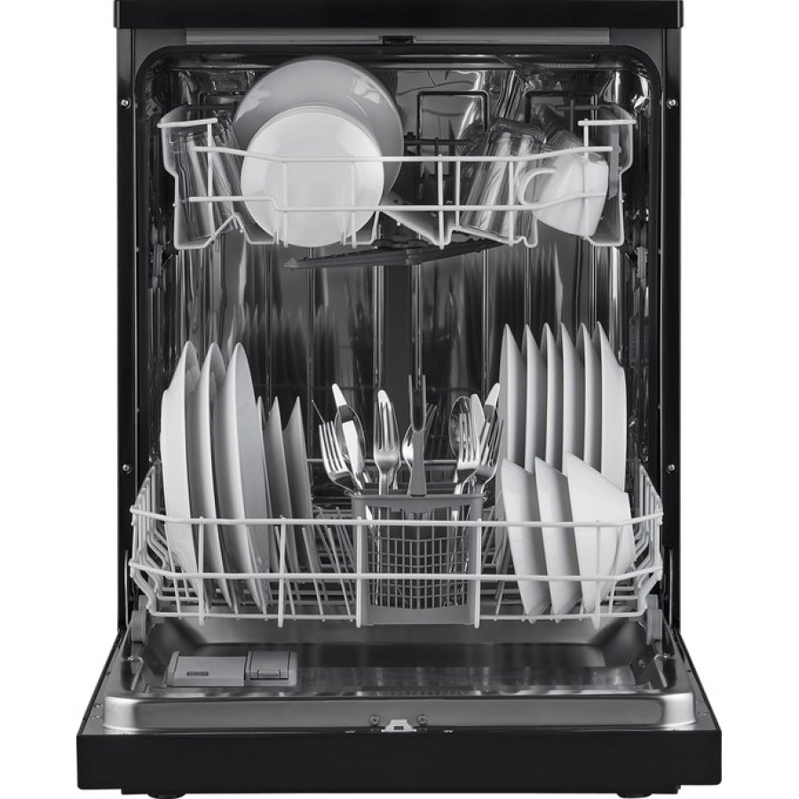 Inventum VVW6008AB - Vaatwasser - Vrijstaand - 12 couverts - 3 programma’s - Bestekmandje - Zwart - Afbeelding 15