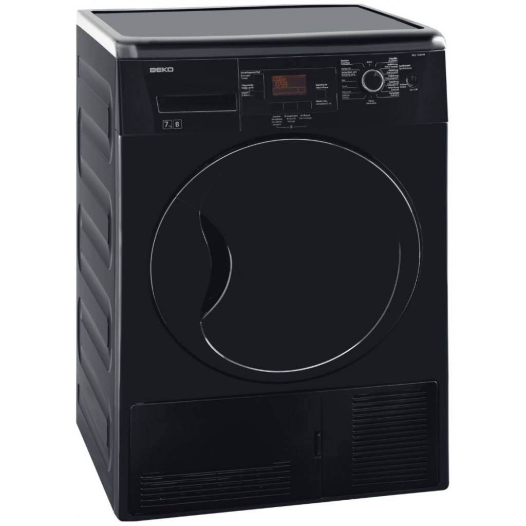 Beko DCU7330XB- Condensdroger 7kg Zwarte Kleur - Witgoedbedrijf.nl