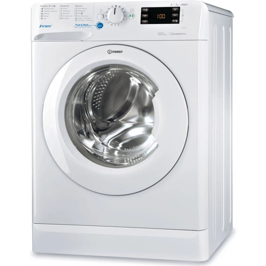Indesit BWE101483 Wasmachine 10kg 1400toeren - Afbeelding 1
