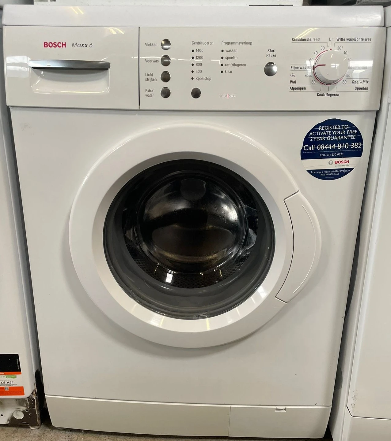 MCSA043091_SMU84M05EU_def Bosch Maxx 6 wasmachine 6KG 1400T - Afbeelding 2
