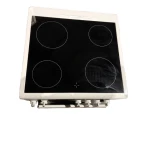 ABOD LR6060W keramisch Vrijstaand fornuis WIT 60CM BREED 2 en 3 fase - Afbeelding 5