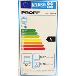 Showmodel!! Proff FSGEC-6060-X  gasfornuis 60cm Met Hetelucht - Afbeelding 7