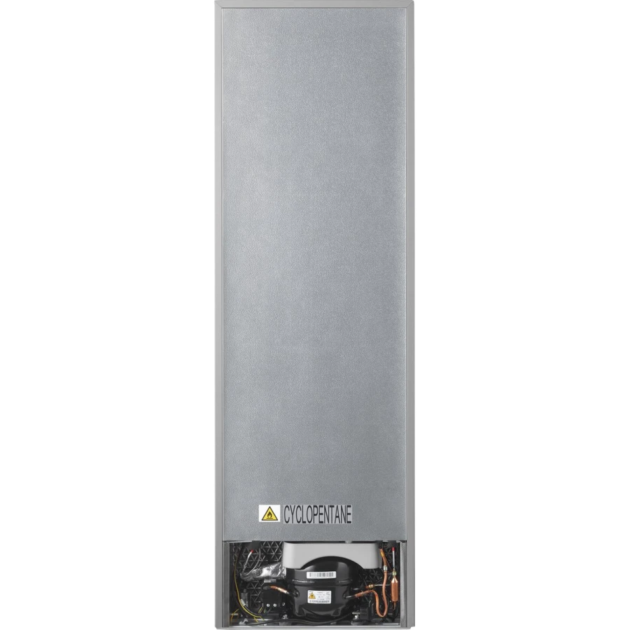 Inventum KV1500S Low Frost energiezuinige koel-vriescombinatie - 150 cm hoog - 174 liter - Energielabel D - Vrijstaand - Zilver - Afbeelding 8