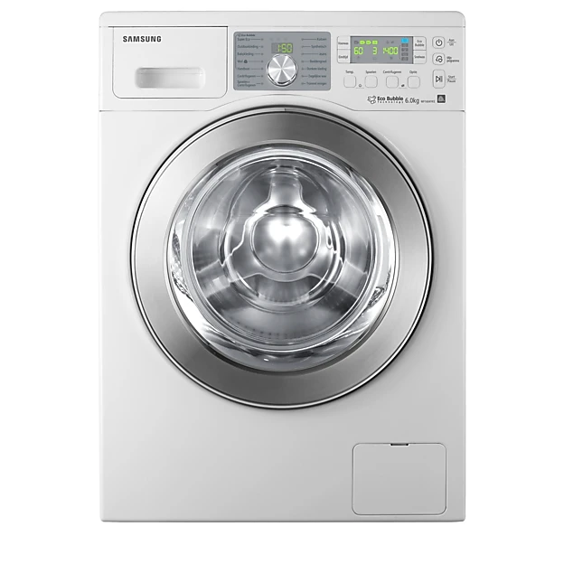 nl_WF1604YKE-XEN_001_Front Samsung Wasmachine wf1604yke Eco Bubble 6kg 1400toeren - Afbeelding 1