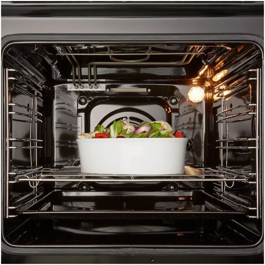 Inventum VFG6034WGRVS - Vrijstaand gasfornuis - Elektrische oven - 4 kookzones - 60 cm - RVS - Afbeelding 5