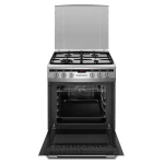 Inventum VFG6034WGRVS - Vrijstaand gasfornuis - Elektrische oven - 4 kookzones - 60 cm - RVS - Afbeelding 4