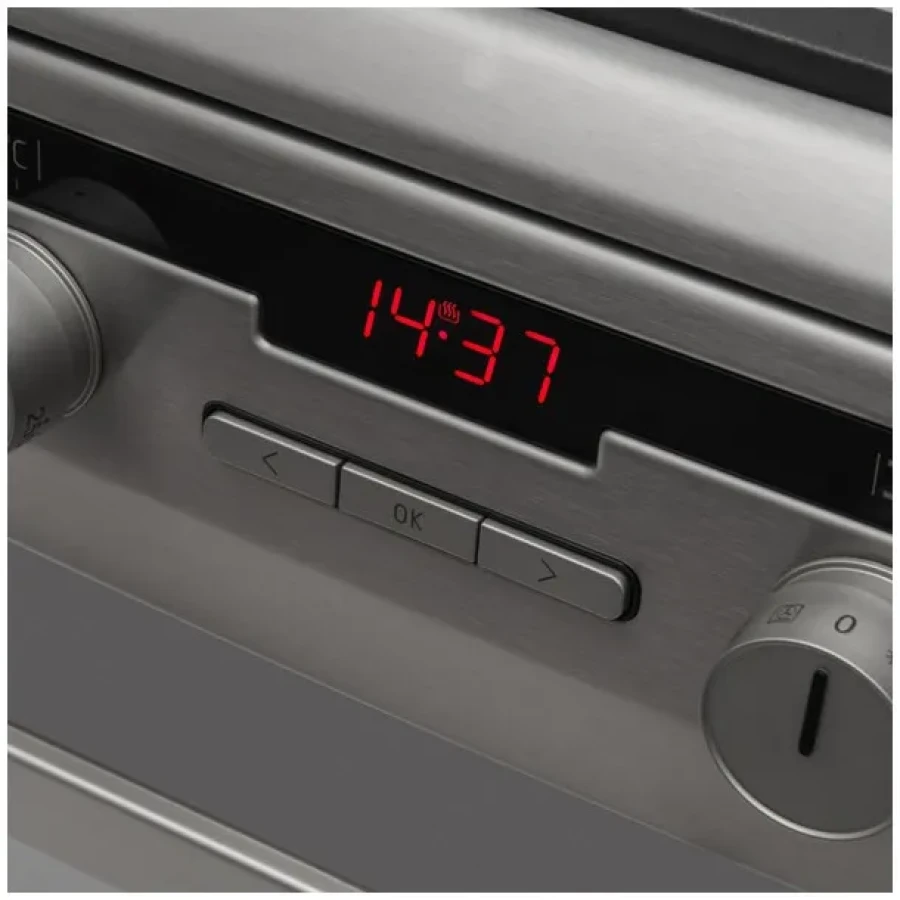 Inventum VFG6034WGRVS - Vrijstaand gasfornuis - Elektrische oven - 4 kookzones - 60 cm - RVS - Afbeelding 9