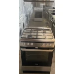 Inventum VFG6020GRVS- Vrijstaand gasfornuis - Elektrische oven - 4 kookzones - 60 cm - RVS - Afbeelding 2