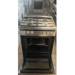 Inventum VFG6020GRVS- Vrijstaand gasfornuis - Elektrische oven - 4 kookzones - 60 cm - RVS - Afbeelding 4