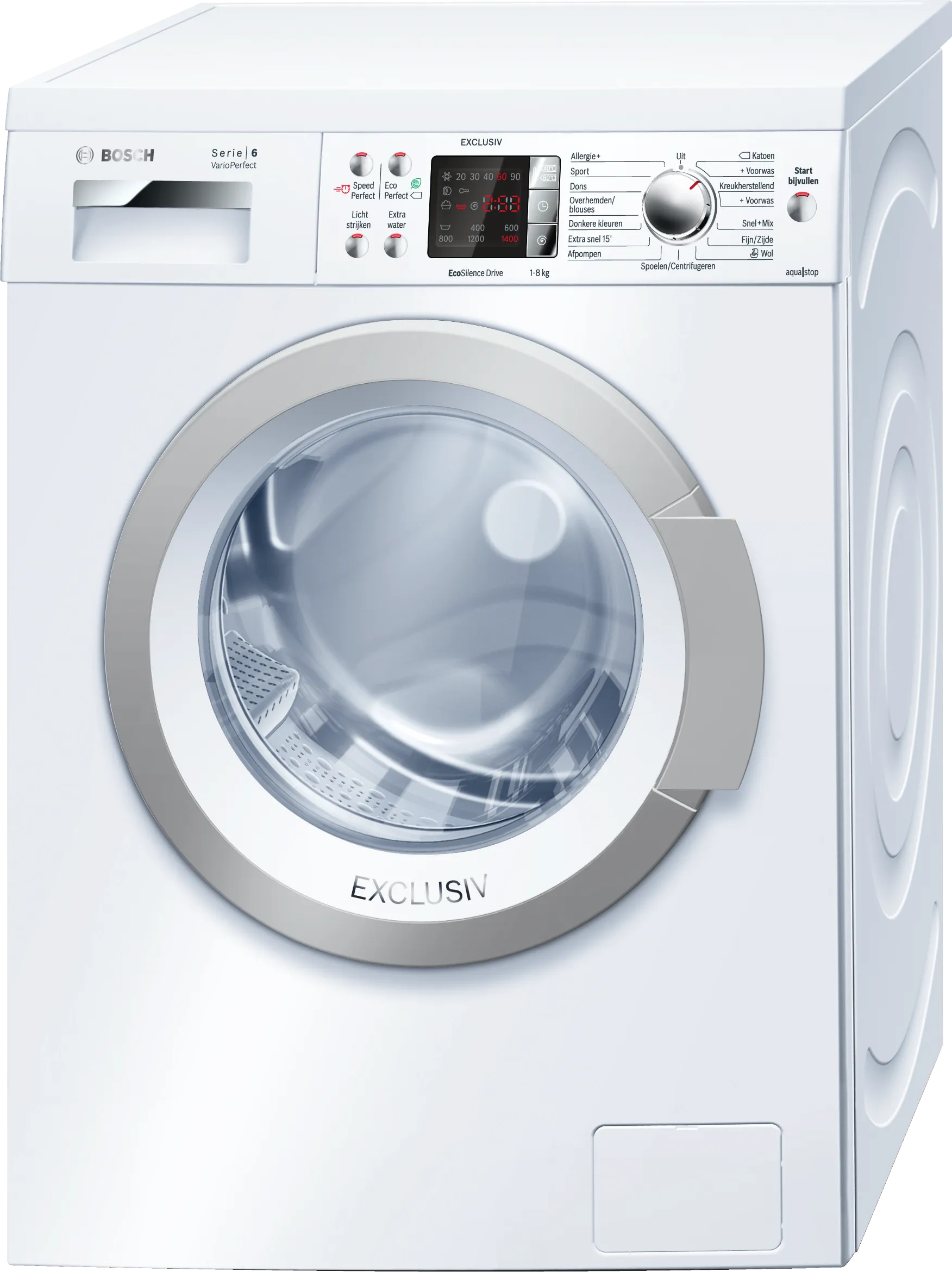 MCSA00691986_WAQ28496NL_def Bosch WAQ28496NL wasmachine 8kg 1400toeren - Afbeelding 1