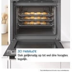 Bosch HBA553BA3F - Serie 4 - Inbouwoven - Zwart - Afbeelding 7