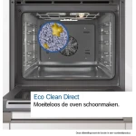 Bosch HBA553BA3F - Serie 4 - Inbouwoven - Zwart - Afbeelding 8