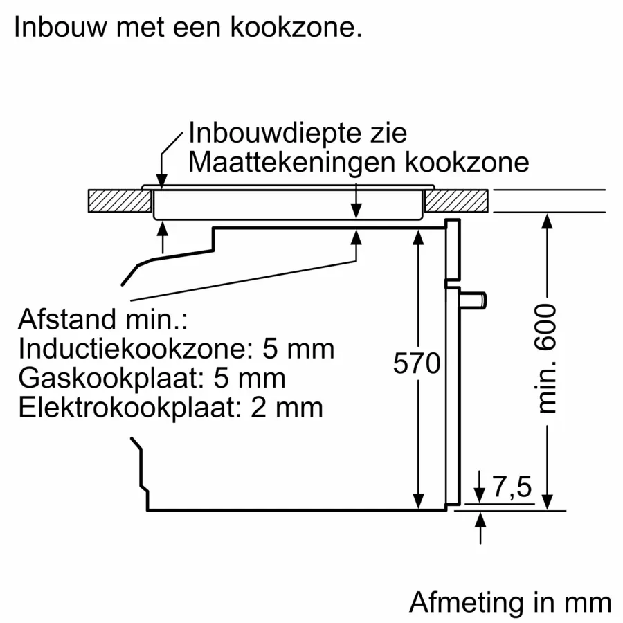 Bosch HBA553BA3F - Serie 4 - Inbouwoven - Zwart - Afbeelding 11