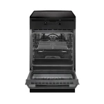 Inventum VFI5042ZWA - Vrijstaand inductie fornuis - Elektrische oven - 4 kookzones - 50 cm - 65 liter - Zwart - Afbeelding 2