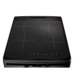 Inventum VFI5042ZWA - Vrijstaand inductie fornuis - Elektrische oven - 4 kookzones - 50 cm - 65 liter - Zwart - Afbeelding 3