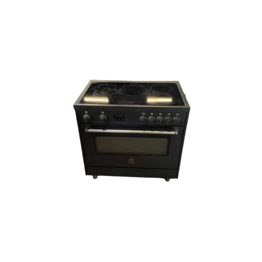 BERTAZZONI AMS95IND61CNE Inductie Fornuis 90CM Mat Zwart - Afbeelding 3