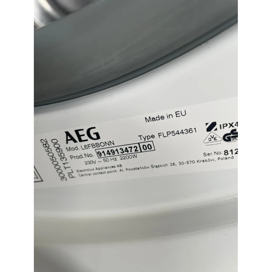 AEG L6FBBONN wasmachine met 7 kg. vulgewicht en 1400 toeren - Afbeelding 4