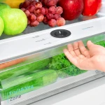 Sharp SJNBA11DMXPCEU - Koel-vriescombinatie - NoFrost - Zilver - Compacte koelkast - Afbeelding 7