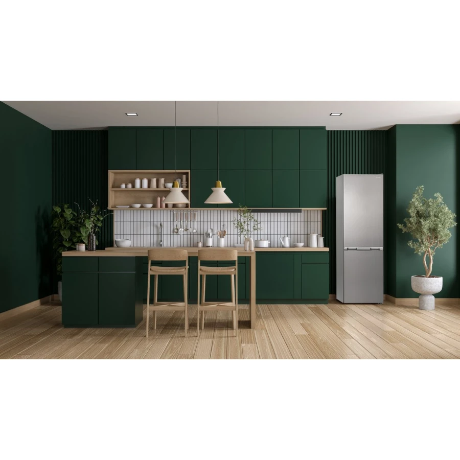 Sharp SJNBA11DMXPCEU - Koel-vriescombinatie - NoFrost - Zilver - Compacte koelkast - Afbeelding 8