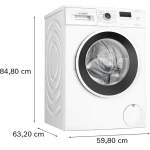 BOSCH WGE03408NL Wasmachine 8kg 1400toeren - Afbeelding 5