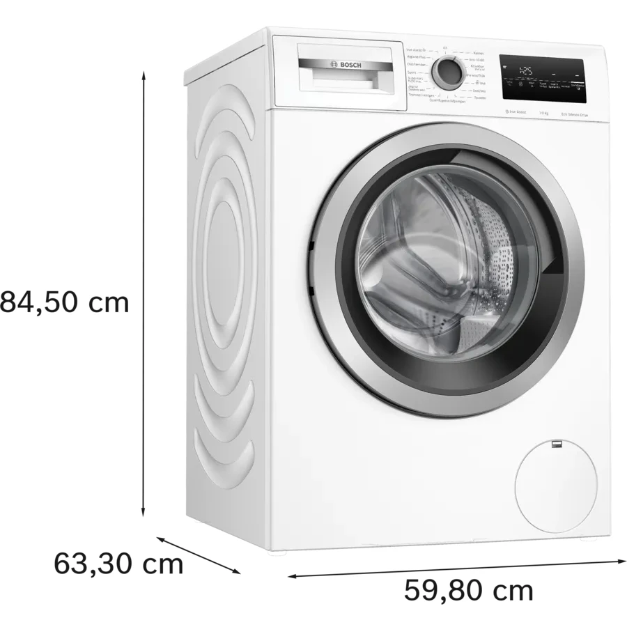 Bosch WAN2827FNL Wasmachine 9kg 1400 Toeren - Afbeelding 2