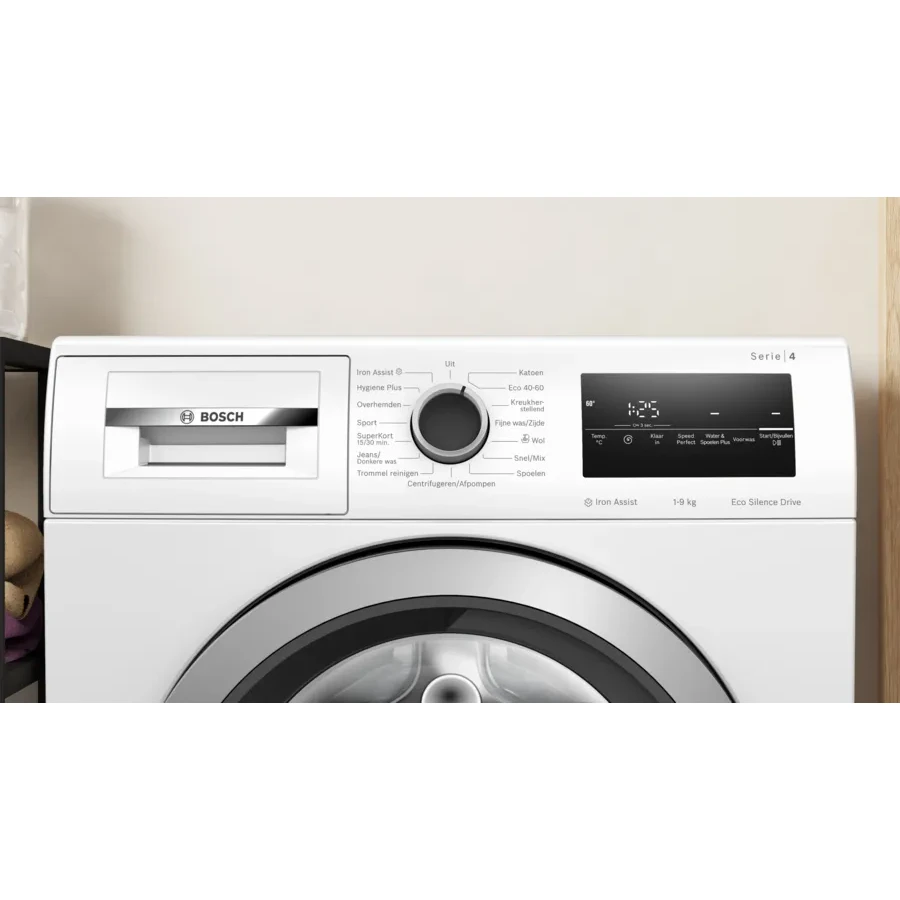 Bosch WAN2827FNL Wasmachine 9kg 1400 Toeren - Afbeelding 3