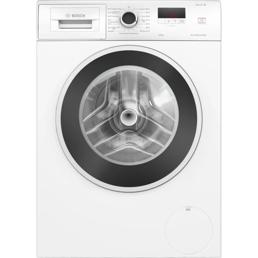 BOSCH WGE03408NL Wasmachine 8kg 1400toeren - Afbeelding 1