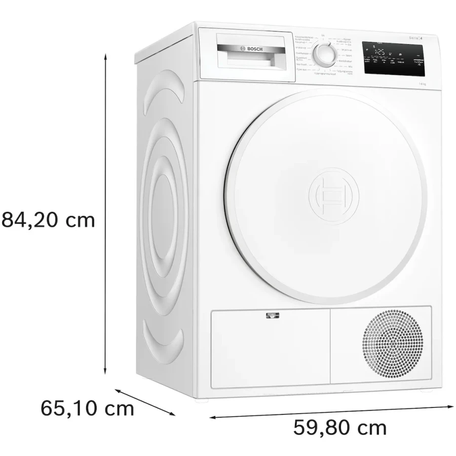 Bosch WTH8300SNL Warmtepompdroger 8kg - Afbeelding 7
