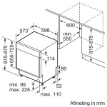 Bosch SMS2HTW02E Vrijstaande Vaatwasser - Afbeelding 10