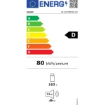 Sharp SJLD195E0XSEU Inbouw Koelkast - Afbeelding 8