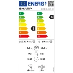 Sharp ESNDH014CWBBX Was-Droogcombinatie 10kg wassen - 6kg drogen - Afbeelding 9
