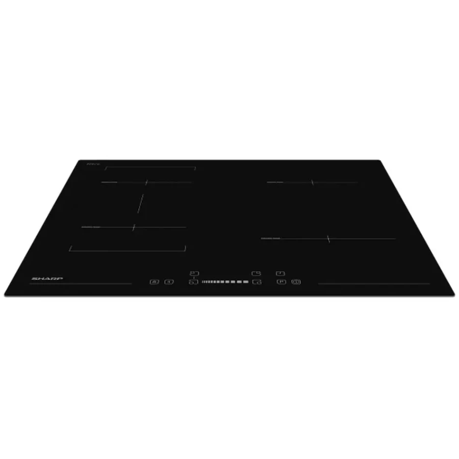Sharp KH6I38FS00EU-inductie kookplaat-inbouw- 4 kookzones-double cookbridge - Afbeelding 3