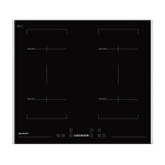 Sharp KH6I38FS00EU-inductie kookplaat-inbouw- 4 kookzones-double cookbridge