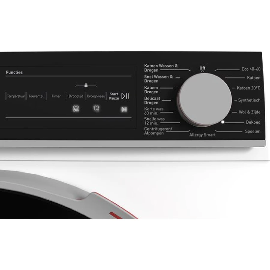 Sharp ESNDH014CWBBX Was-Droogcombinatie 10kg wassen - 6kg drogen - Afbeelding 4