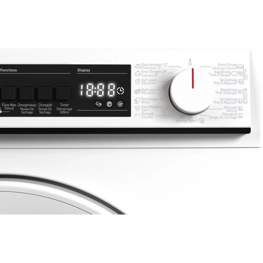 Sharp KDNC8PW1BE Condensdroger 8kg - Afbeelding 3