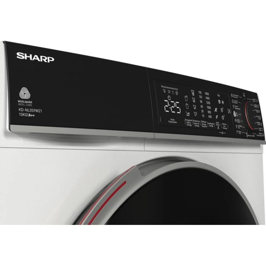 Sharp KDNL0S9W21BE Warmtepompdroger 10kg - Afbeelding 3