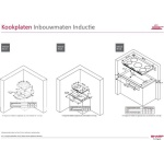Sharp KH6I38FS00EU-inductie kookplaat-inbouw- 4 kookzones-double cookbridge - Afbeelding 6